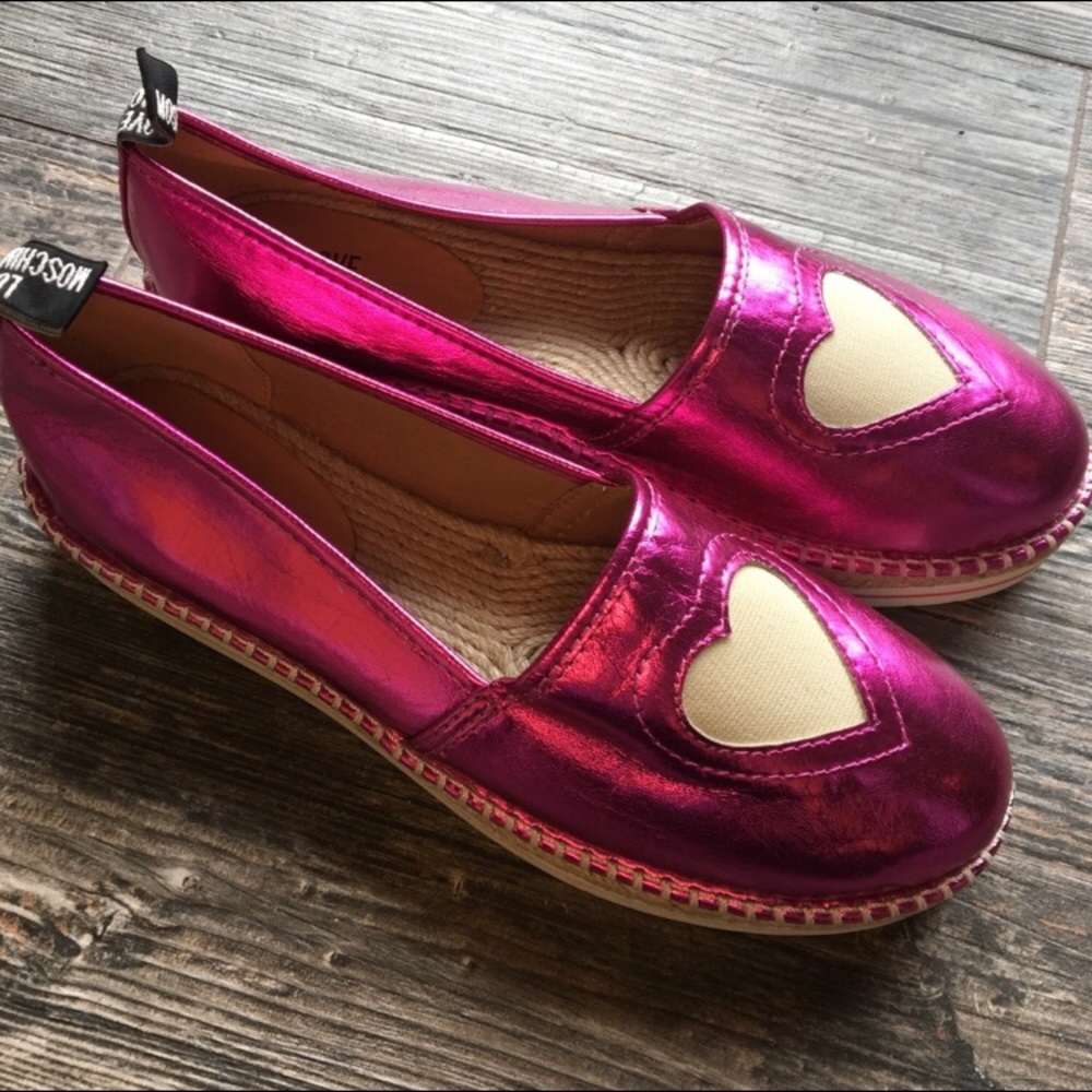 Love Moschino Heart Espedrilles